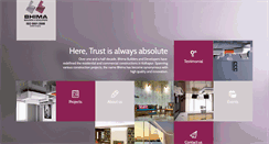 Desktop Screenshot of bhimabuilders.com